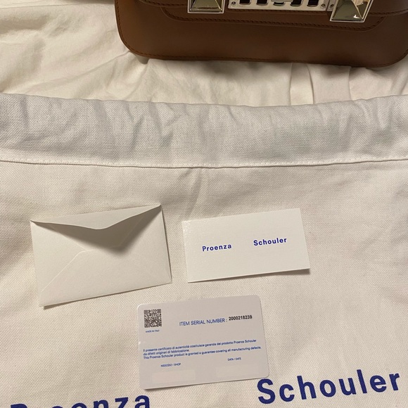 SOLD Proenza Schouler PS11 saddle brown bag - Picture 10 of 10